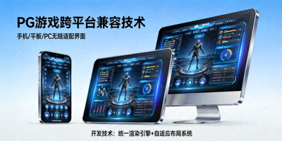 PG游戏开发跨平台兼容技术，手机、平板与PC无缝适配界面